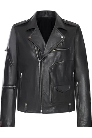 Rick Owens LEATHER JACKET - - Man