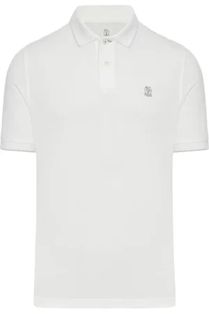 Brunello Cucinelli POLO WITH EMBROIDERY - - Man