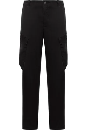 TRANSIT Regular fit cargo trousers in tencell and modal stretch frosted - - Man