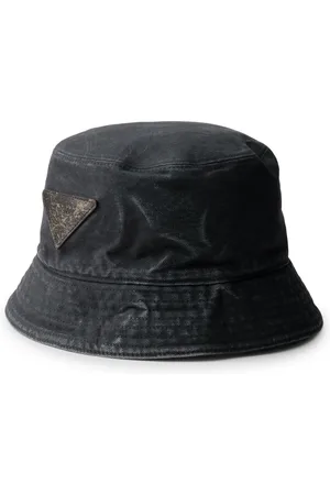 Prada COTTON BUCKET HAT - - Man