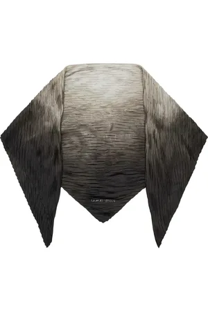 Giorgio Armani PLEATED PRINTED SILK SCARF - - Man