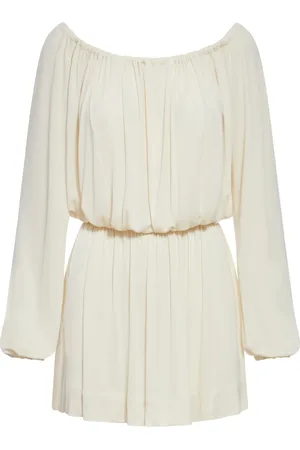 Saint Laurent DRAPED JERSEY DRESS - - Woman
