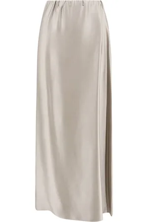 Giorgio Armani SILK SKIRT WITH SPLIT - - Woman