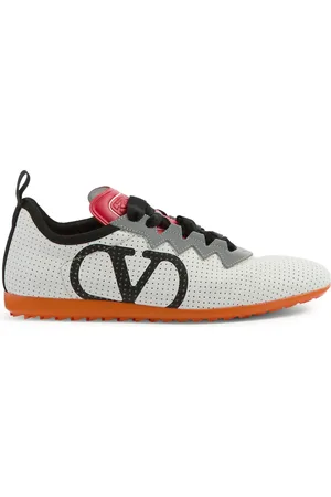 VALENTINO GARAVANI CHROMATHON SNEAKER IN PERFORATED NAPPA - - Woman