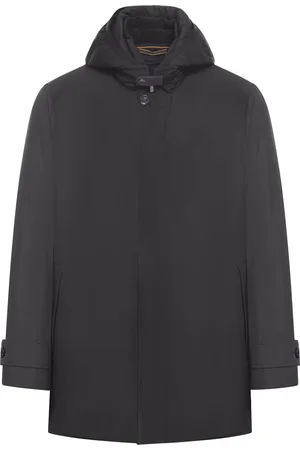MOORER Double-layer hooded coat - - Man