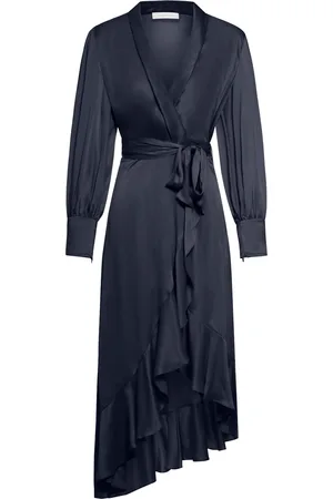 ZIMMERMANN SILK WRAP DRESS - - Woman