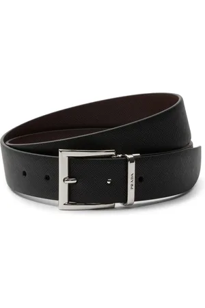 Prada REVERSIBLE SAFFIANO LEATHER BELT - - Man