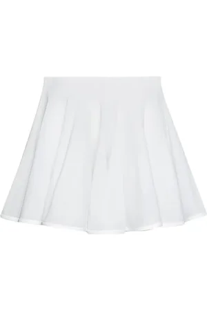 Alaïa SKATER SKIRT IN THIN KNIT - - Woman