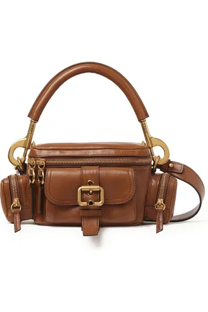 Chloé SMALL CAMERA BAG IN SHINY LEATHER - - Woman