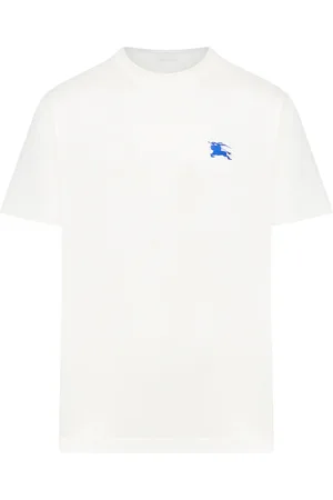 Burberry T-shirt with embroidered logo - - Man