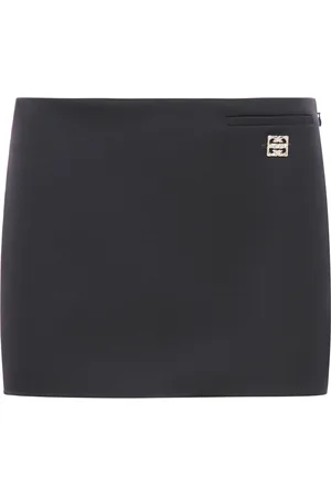 Givenchy Wool miniskirt with 4G detail - - Woman