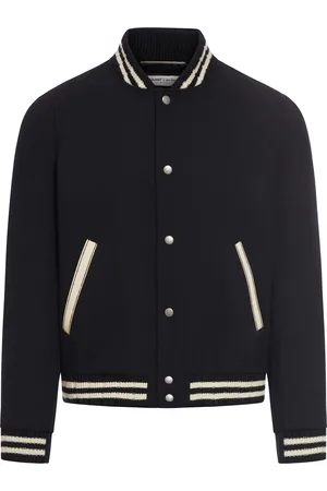 Saint Laurent Bomber jacket with embroidery - - Man
