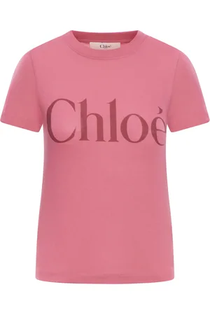Chloé BABY FIT T-SHIRT WITH LOGO IN COTTON JERSEY - - Woman