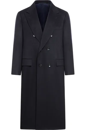 Kiton Cappotto doppiopetto in cashmere - - Man