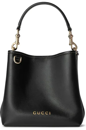 Gucci MINI GG EMBLEM BUCKET BAG - - Woman