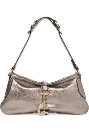 Chloé KERALA 25 METALLIC LEATHER SHOULDER BAG - - Woman