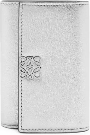 Loewe SMALL VERTICAL PUFFER WALLET IN LAMINATED LEATHER - - Woman