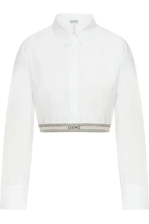Loewe Cotton crop shirt - - Woman