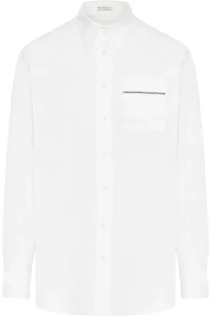 Brunello Cucinelli SHIRT WITH APPLICATIONS - - Woman