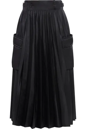SACAI NYLON TWILL SKIRT - - Woman
