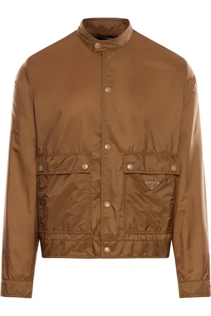 Prada RE-NYLON JACKET WITH LOGO - - Man