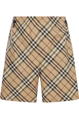Burberry CHECKED SHORTS - - Man