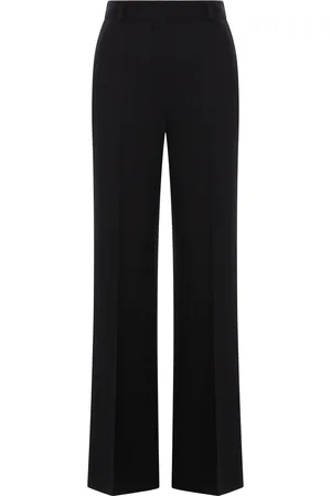 Totême VISCOSE AND VIRGIN WOOL FLARE TROUSERS - - Woman