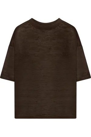 Roberto Collina CRWNECK SHORT SLEEVES - - Woman