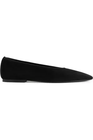 Totême MINIMALIST SUEDE BALLERINAS - - Woman