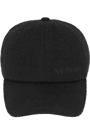 Saint Laurent VINTAGE CASHMERE BASEBALL CAP - - Woman