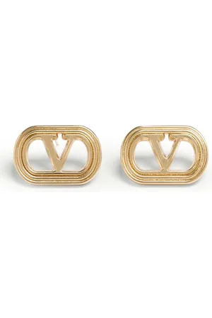 VALENTINO GARAVANI OVALETTE METAL EARRINGS - - Man