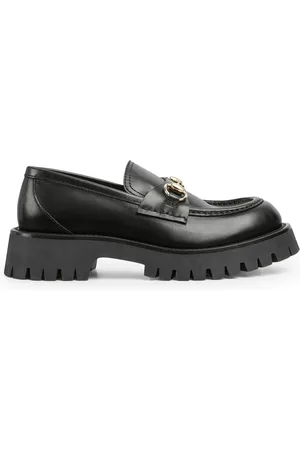 Gucci WOMEN`S LUG SOLE LOAFER WITH HORSEBIT - - Woman