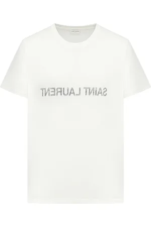 Saint Laurent Reverse logo t-shirt - - Man