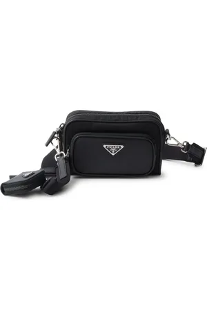 Prada RE-NYLON AND SAFFIANO SHOULDER BAG - - Man