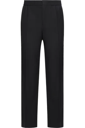 Ami WOOL ELASTICATED WAIST TROUSERS - - Man
