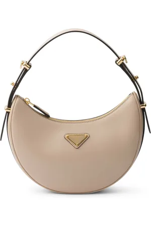 Prada Arqué leather shoulder bag - - Woman