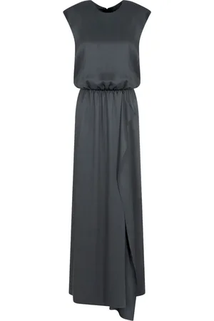 Giorgio Armani LONG DRESS IN DOUBLE SILK SATIN - - Woman