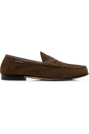 Tom Ford SUEDE TWISTED BAND RIPLEY LOAFER - - Man