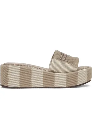 Fendi SUNSHINE PLATFORM SLIPPERS - - Woman