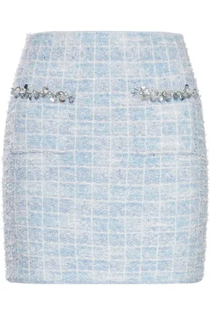 Self-Portrait BOUCLE MINI SKIRT - - Woman
