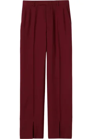 Gucci OVERSIZE LOW WAIST PETITE FIT WOOL PANT - - Woman