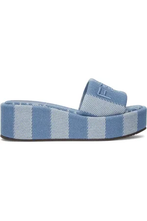 Fendi SUNSHINE PLATFORM SLIPPERS - - Woman
