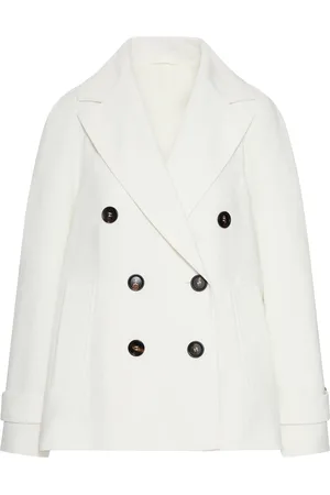 Brunello Cucinelli DIAGONAL FABRIC CABAN - - Woman