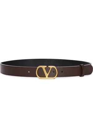 VALENTINO GARAVANI DOUBLE FACE LEATHER BELT - - Woman
