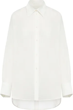 DRIES VAN NOTEN OVERSIZE COTTON SHIRT - - Woman