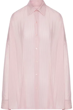 DRIES VAN NOTEN OVERSIZED STRIPED SHIRT - - Woman