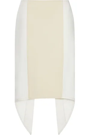 J.W.Anderson LAYERED MIDI SKIRT - - Woman