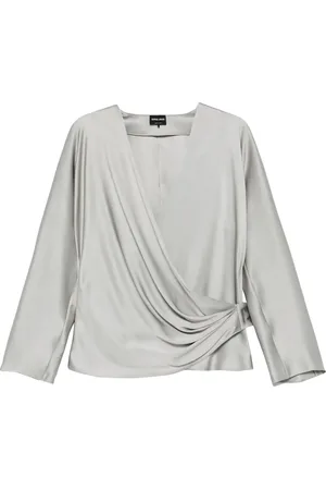 Giorgio Armani SILK GEORGETTE BLOUSE - - Woman