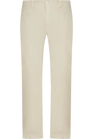 TRANSIT REGULAR LINEN TROUSERS - - Man