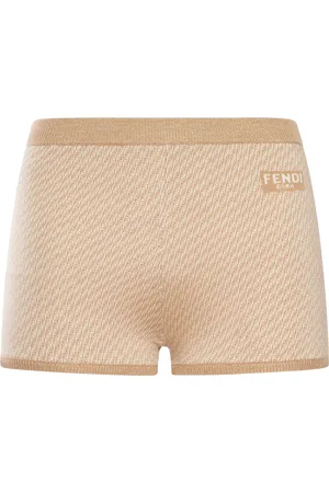 Fendi WOOL AND SILK SHORTS - - Woman